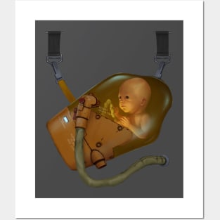 death stranding baby Posters and Art